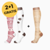 3Paar Komressionssocken Colurful